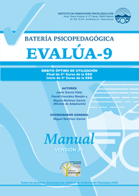 Manual EVALÚA 9. Versión 3.0