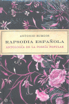 Rapsodia española antologia poesia popular+cd