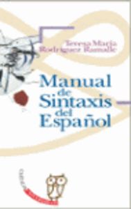 Manual de sintaxis del español