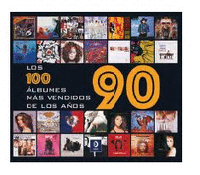 Los cien álbumes mas vendidos de los años 90