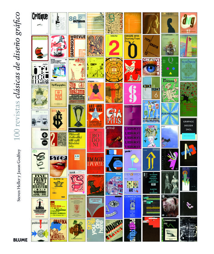 100 revistas clasicas de diseño grafico