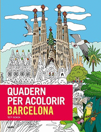 Quadern per acolorir Barcelona
