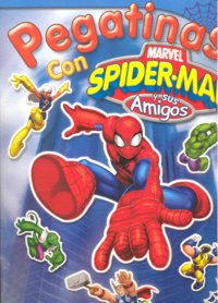 Pegatinas con spiderman y sus amigos 4 titulos - Librería Moderna