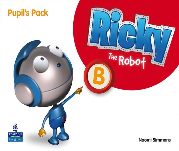 Ricky the robot b st 11 pack 4años