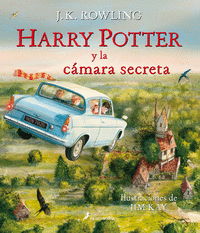 Harry potter 2 la camara secreta ilustrado