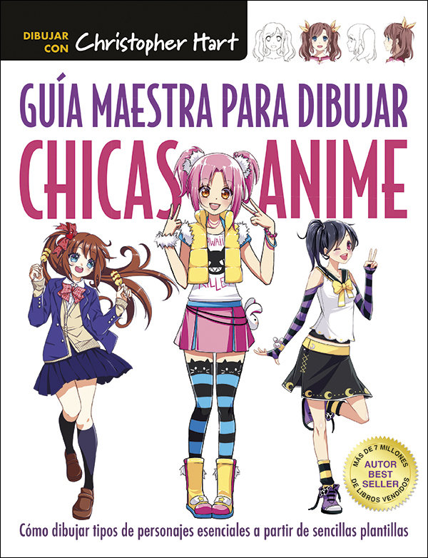 Guía maestra para dibujar chicas Anime - LeoVeo