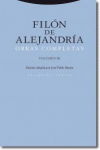 Filon de alejandria obras completas iii
