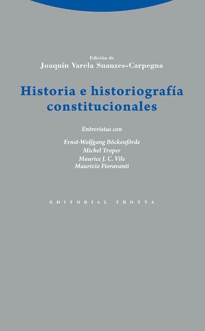 Historia e historiografia constitucionales