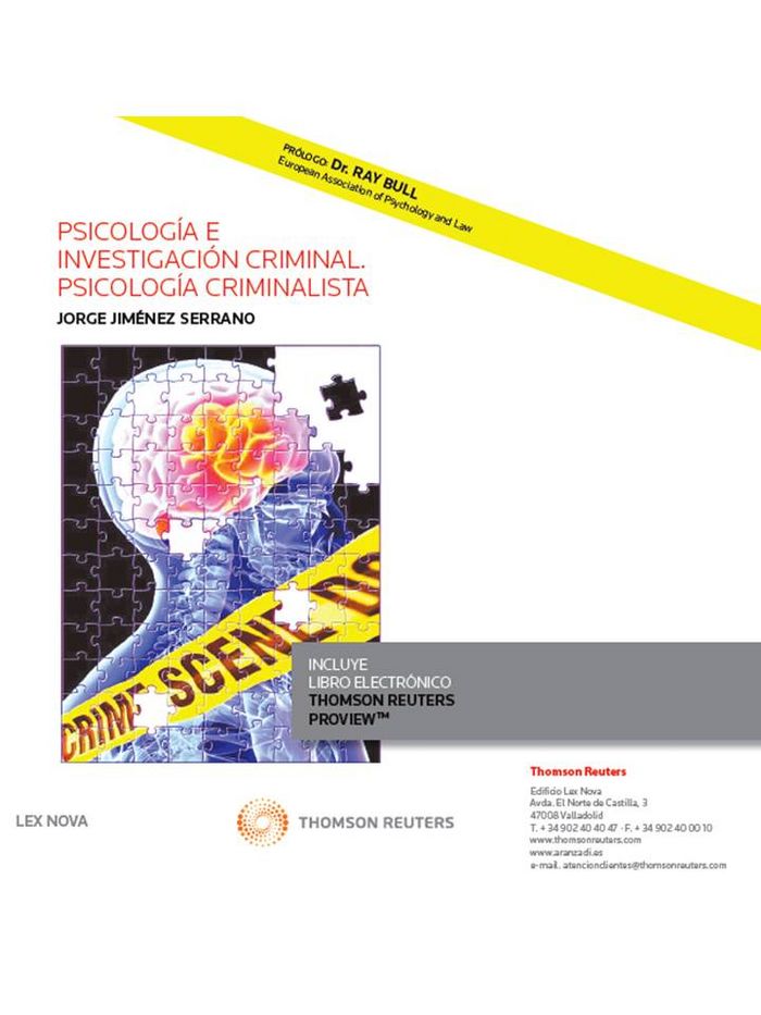 Psicología e investigación criminal. Psicología Criminalista (Papel + e-book)
