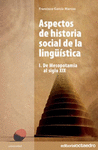 Aspectos de historia social de la lingü¡stica