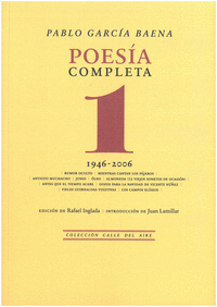 Poesia completa 1 1946 2006