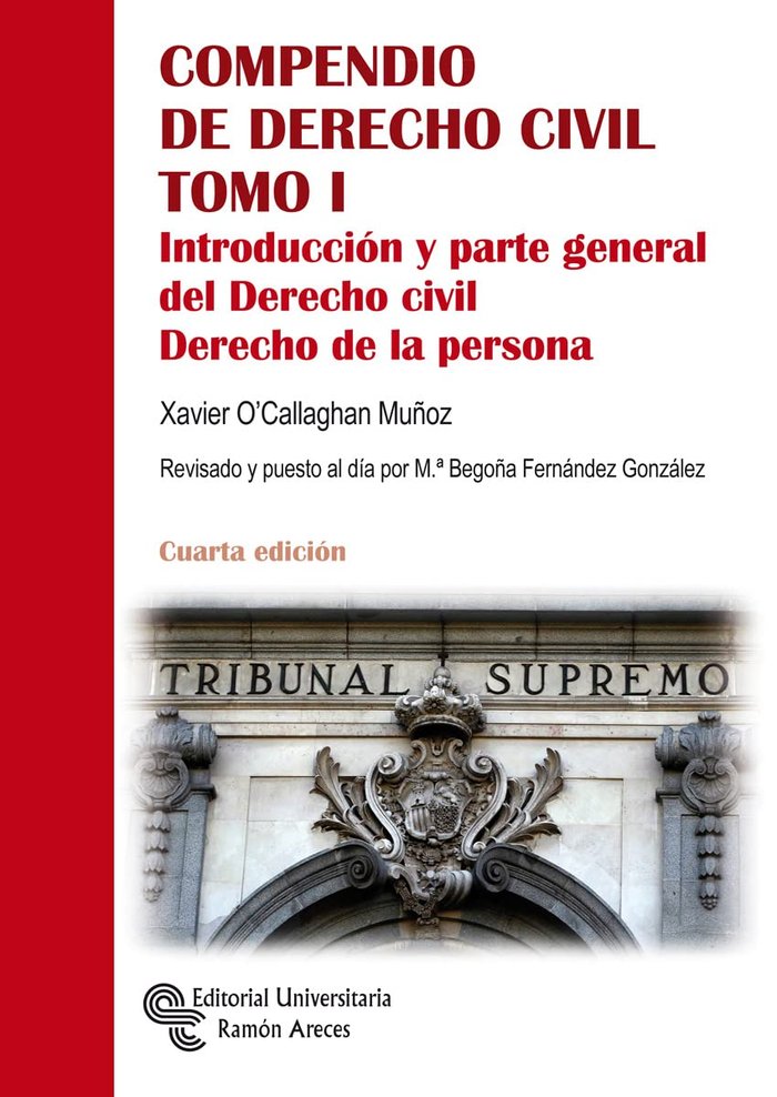 COMPENDIO DE DERECHO CIVIL TOMO I.Introducción y parte gener