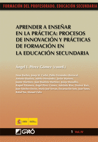 Aprender a enseñar en la práctica: procesos de innovación y prácticas de formación en la educación secundaria