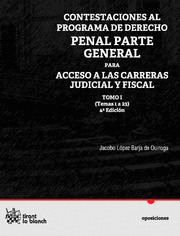 Contestaciones al programa de derecho penal parte general para acceso a las carreras judicial y fiscal