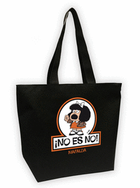 Bolsa Mega shopper Mafalda. No es no