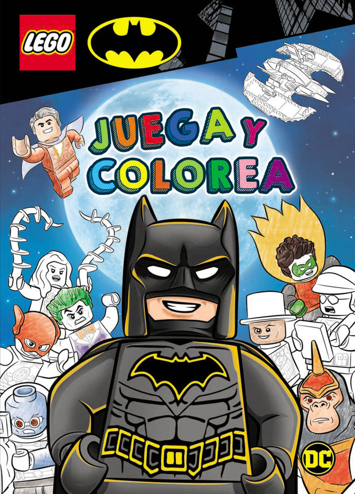 Batman lego. juega y colorea - L'Esplai Llibres