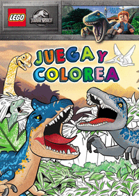 Jurassic world. juega y colorea