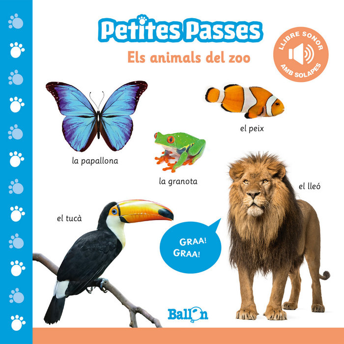 Els animals del zoo - pp llibre sonor - LIBRERÍA GALATEA SL