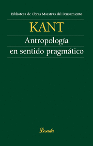 Antropologia en sentido pragmatico