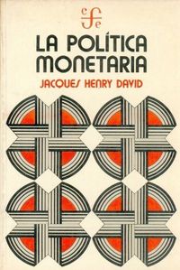 David-politica monetaria