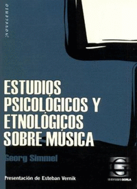 Estudios psicologicos y etnologicos sobre musica