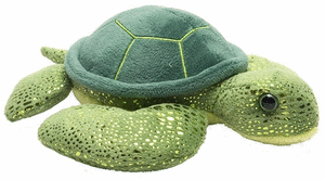 Peluche HUG´EMS Tortuga marina verde 7