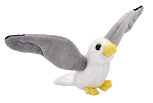 Peluche sea gull pock
