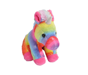 Peluche rainbow unicorn pock