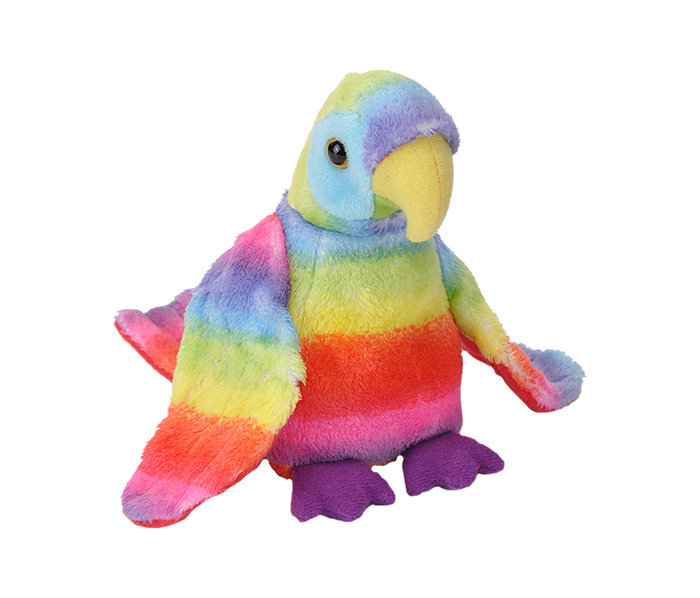 Peluche rainbow macaw pock