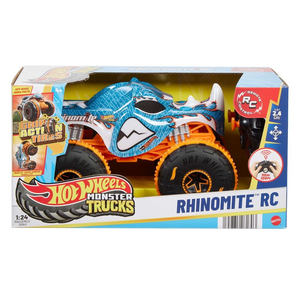 Monster trucks coche de juguete teledirigido rhinomite Papelería