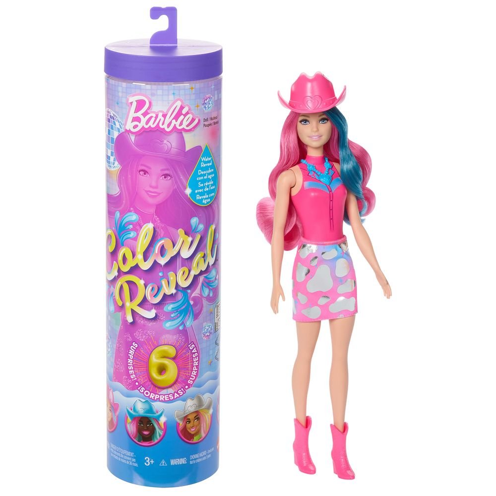 Barbie color reveal serie disco star muÑeca