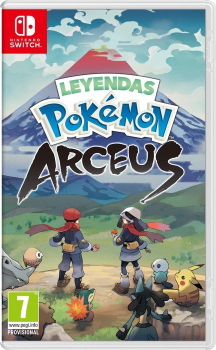Videojuego switch pokemon leyendas: arceus