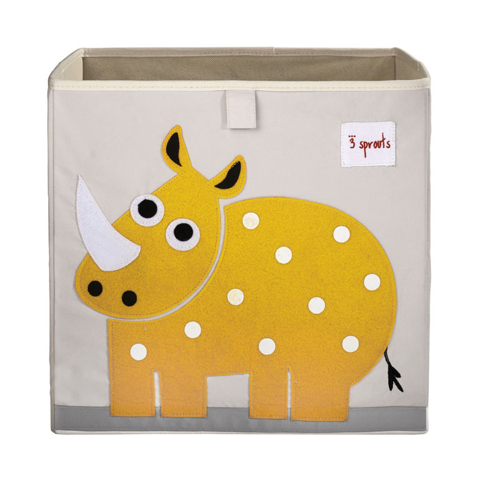 Caja almacenaje de tela plegable rino - Papelería Sambra