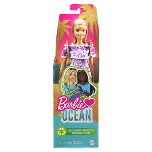 Barbie loves the ocean vestido floreado violeta
