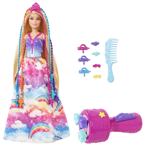 Barbie princesa trenzas