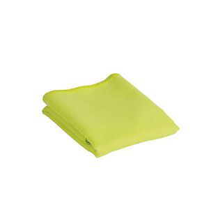 Toalla microfibra verde con alta absorcion con bolsa