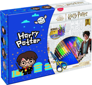 Caja multiproducto colouring harry potter kids
