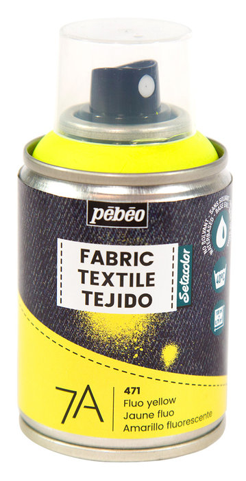 PINTURA TEXTIL SPRAY 100 ML ROSA FLUOR