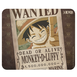 Alfombrilla de raton one piece wanted luffy