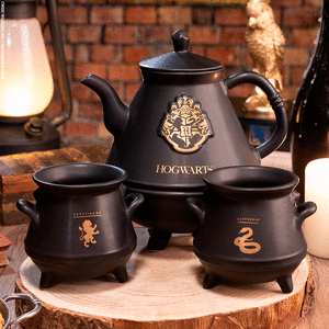 Set tetera y tazas calderos de hogwarts harry potter