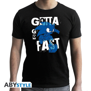 Sonic - camiseta - gotta go fast talla xxl