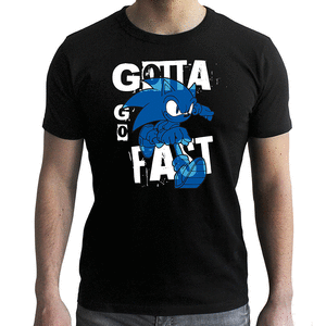 Sonic - camiseta - gotta go fast talla l