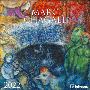Calendario 2022 marc chagall 30x30 teneues