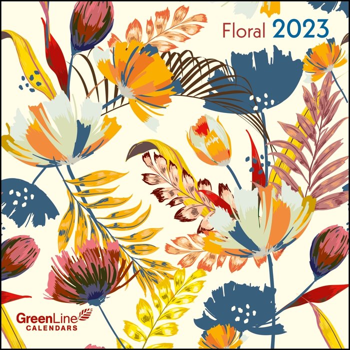 Calendario 2023 floral 30x30