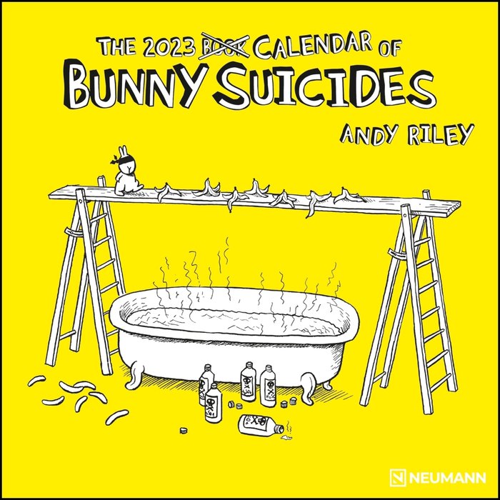 Calendario 2023 bunny suicides 30x30