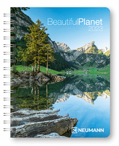 Agenda anual 2023 beautiful planet deluxe 16,5x21,6