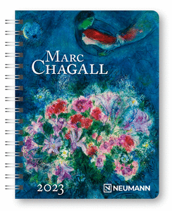 Agenda anual 2023 marc chagall deluxe 16,5x21,6