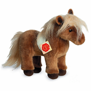Peluche pony de shetland 25 cm