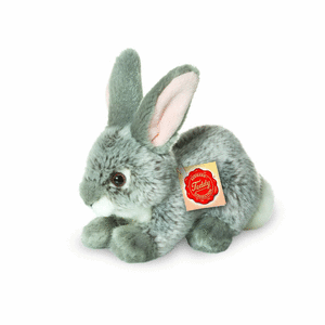 Peluche conejo gris 18 cm
