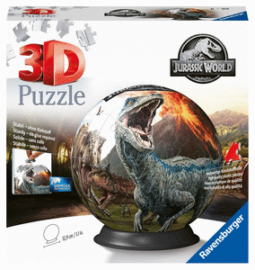 Puzzle 3d ball jurassic world